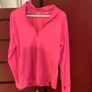 Pink Nike Quarterzip